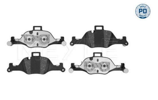 Kit de plaquettes de frein, frein à disque MEYLE-PD: Advanced performance and design. 025 259 0018/PD, Image 3