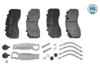 Kit de plaquettes de frein, frein à disque MEYLE-PD: Advanced performance and design. 025 290 9530/PD