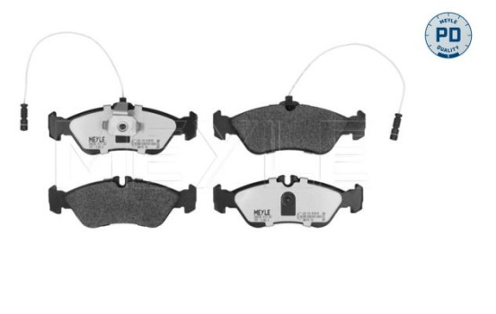 Kit de plaquettes de frein, frein à disque MEYLE-PD Quality 025 215 9218/PD, Image 2