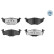 Kit de plaquettes de frein, frein à disque MEYLE-PD Quality 025 218 6619/PD, Vignette 3
