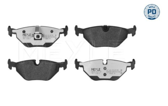 Kit de plaquettes de frein, frein à disque MEYLE-PD Quality 025 219 3417/PD, Image 3