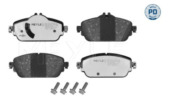 Kit de plaquettes de frein, frein à disque MEYLE-PD Quality 025 220 3119/PD, Image 3