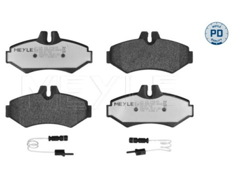 Kit de plaquettes de frein, frein à disque MEYLE-PD Quality 025 230 2118/PD, Image 2