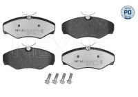 Kit de plaquettes de frein, frein à disque MEYLE-PD Quality 025 230 9918/PD