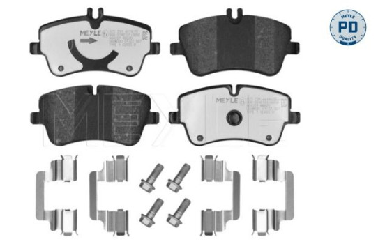 Kit de plaquettes de frein, frein à disque MEYLE-PD Quality 025 231 4419/PD, Image 3