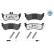 Kit de plaquettes de frein, frein à disque MEYLE-PD Quality 025 231 9017/PD, Vignette 4
