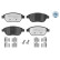 Kit de plaquettes de frein, frein à disque MEYLE-PD Quality 025 236 0019/PD, Vignette 2