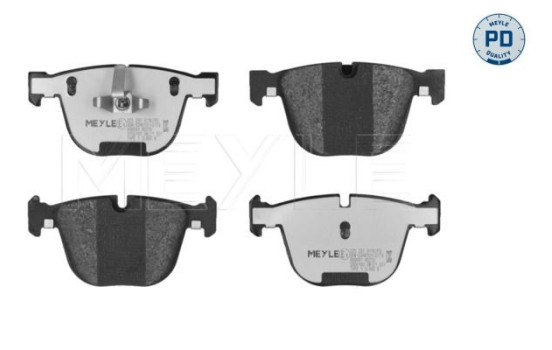 Kit de plaquettes de frein, frein à disque MEYLE-PD Quality 025 237 3116/PD, Image 3