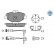 Kit de plaquettes de frein, frein à disque MEYLE-PD Quality 025 237 4320-1/PD