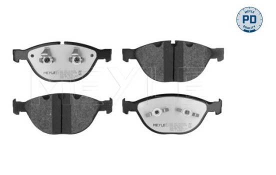 Kit de plaquettes de frein, frein à disque MEYLE-PD Quality 025 237 9120/PD