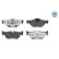 Kit de plaquettes de frein, frein à disque MEYLE-PD Quality 025 239 2617/PD, Vignette 3