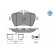 Kit de plaquettes de frein, frein à disque MEYLE-PD Quality 025 239 8418/PD