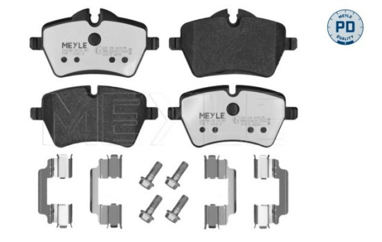 Kit de plaquettes de frein, frein à disque MEYLE-PD Quality 025 239 8418/PD, Image 3