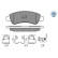 Kit de plaquettes de frein, frein à disque MEYLE-PD Quality 025 244 6519/PD