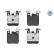 Kit de plaquettes de frein, frein à disque MEYLE-PD Quality 025 250 2916/PD, Vignette 2