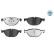 Kit de plaquettes de frein, frein à disque MEYLE-PD Quality 025 250 4519/PD, Vignette 3