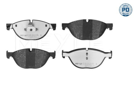 Kit de plaquettes de frein, frein à disque MEYLE-PD Quality 025 250 4519/PD, Image 3
