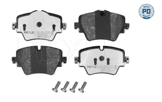 Kit de plaquettes de frein, frein à disque MEYLE-PD Quality 025 256 1718/PD, Image 3