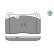 Kit de plaquettes de frein, frein à disque MEYLE-PD Quality 025 256 4317/PD