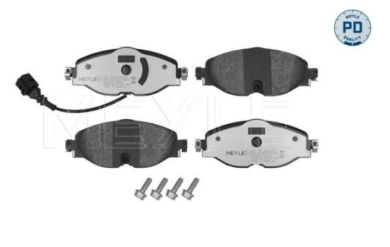 Kit de plaquettes de frein, frein à disque MEYLE-PD Quality 025 256 8320/PD, Image 3
