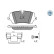 Kit de plaquettes de frein, frein à disque MEYLE-PD Quality 025 257 2016/PD