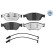Kit de plaquettes de frein, frein à disque MEYLE-PD Quality 025 261 5820/PD, Vignette 3