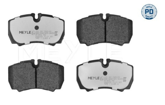 Kit de plaquettes de frein, frein à disque MEYLE-PD Quality 025 291 2320/PD, Image 2