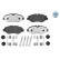 Kit de plaquettes de frein, frein à disque MEYLE-PD Quality 025 292 2920/PD, Vignette 2