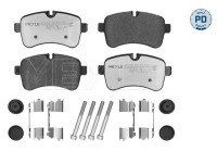 Kit de plaquettes de frein, frein à disque MEYLE-PD Quality 025 292 3221/PD