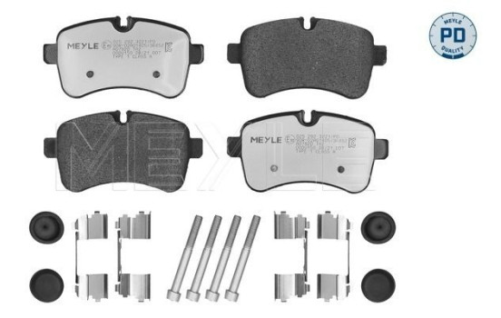 Kit de plaquettes de frein, frein à disque MEYLE-PD Quality 025 292 3221/PD
