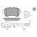 Kit de plaquettes de frein, frein à disque MEYLE-PD Quality 025 292 3221/PD, Vignette 2