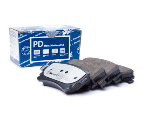 Kit de plaquettes de frein, frein à disque MEYLE-PD Quality