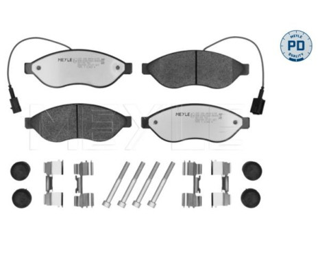 Kit de plaquettes de frein, frein à disque MEYLE-PD Quality, Image 3