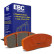 Kit de plaquettes de frein, frein à disque Orangestuff DP91758 EBC, Vignette 5