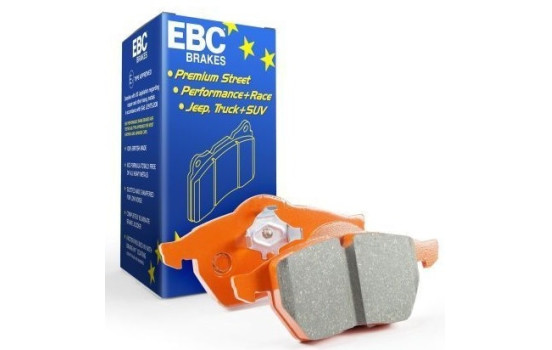 Kit de plaquettes de frein, frein à disque Orangestuff DP92158 EBC