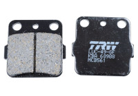 Kit de plaquettes de frein, frein à disque Organic Allround MCB561 TRW