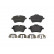 Kit de plaquettes de frein, frein à disque P 06 051 Brembo