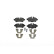 Kit de plaquettes de frein, frein à disque P 06 052 Brembo, Vignette 2
