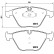 Kit de plaquettes de frein, frein à disque P 06 054 Brembo, Vignette 2