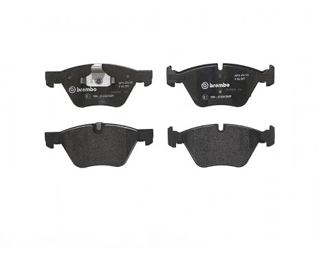 Kit de plaquettes de frein, frein à disque P 06 057 Brembo