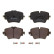 Kit de plaquettes de frein, frein à disque P 06 093 Brembo, Vignette 5