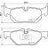 Kit de plaquettes de frein, frein à disque P 06 105 Brembo