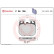 Kit de plaquettes de frein, frein à disque P 06 106 Brembo