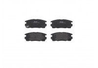 Kit de plaquettes de frein, frein à disque P 10 004 Brembo