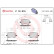 Kit de plaquettes de frein, frein à disque P 10 015 Brembo, Vignette 2