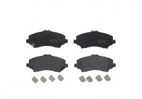 Kit de plaquettes de frein, frein à disque P 11 025 Brembo