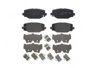 Kit de plaquettes de frein, frein à disque P 11 032 Brembo