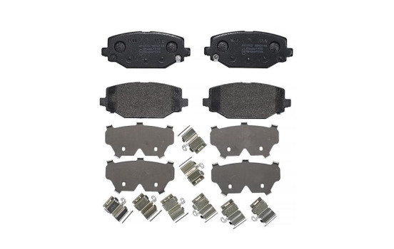 Kit de plaquettes de frein, frein à disque P 11 032 Brembo, Image 3