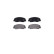 Kit de plaquettes de frein, frein à disque P 16 012 Brembo, Vignette 2