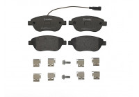 Kit de plaquettes de frein, frein à disque P 23 087 Brembo